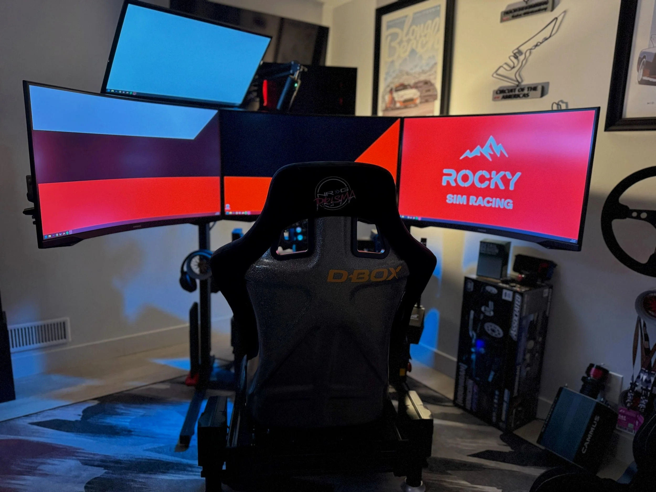 Rocky Sim Racing turn-key simulator